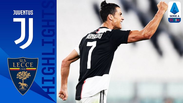 Serie A: Juventus 4 - 0 Lecce (2019-2020)