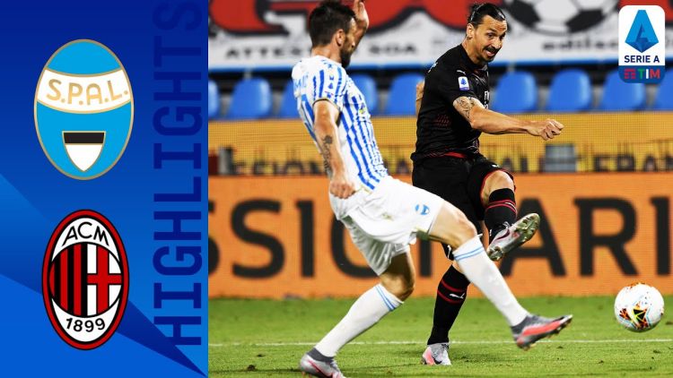Serie A: SPAL 1907 2 - 2 Milan (2019-2020)