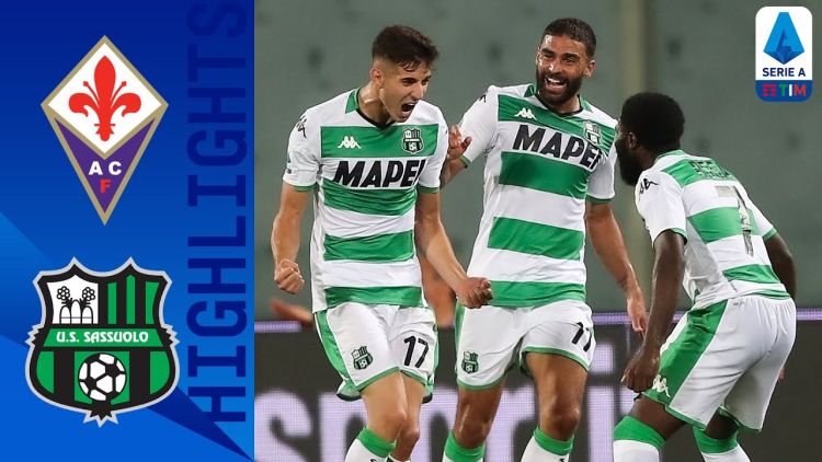 Serie A: Fiorentina 1 - 3 Sassuolo (2019-2020)