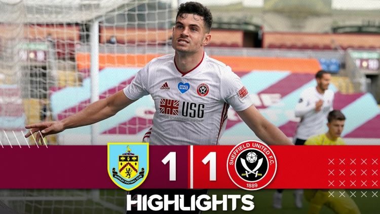 Premier League: Burnley 1 - 1 Sheffield Utd (2019-2020)