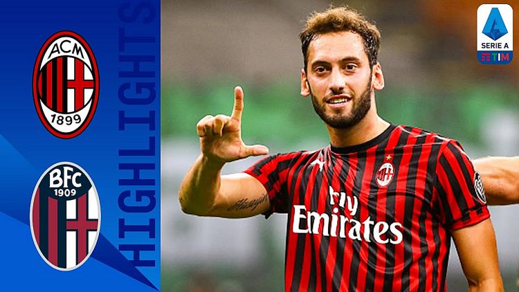 Serie A: Milan 5 - 1 Bologna (2019-2020)