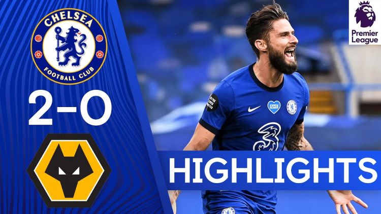 Premier League: Chelsea 2 - 0 Wolves (2019-2020)