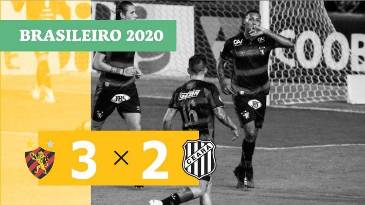 Brasileirão: Sport 3 - 2 Ceará (2020)