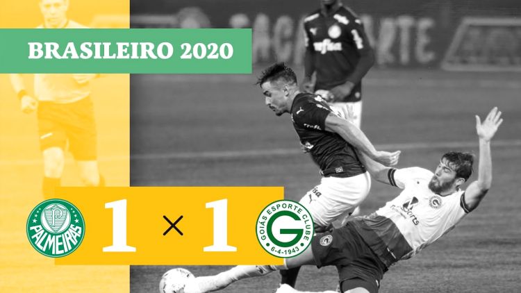 Brasileirão: Palmeiras 1 - 1 Goiás (2020)