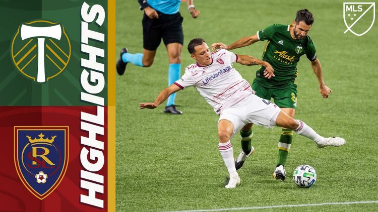 Major League Soccer: Portland Timbers 4 - 4 Salt Lake (2020)