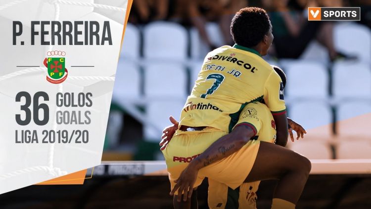 Paços de Ferreira: Os 36 golos na Liga 19/20