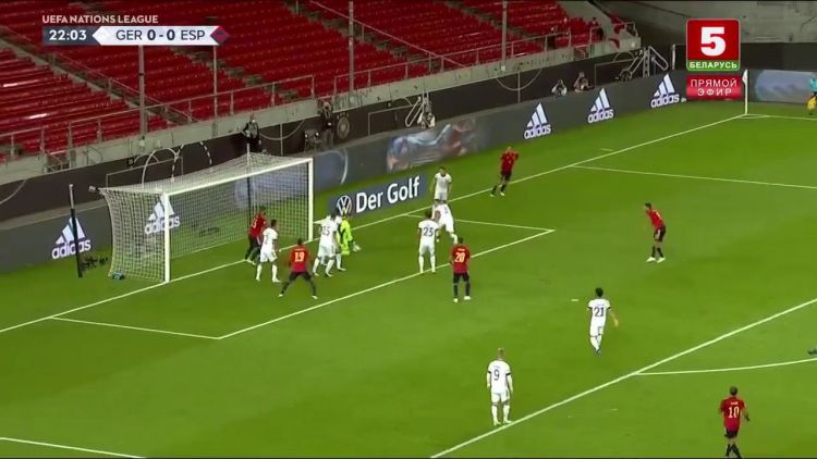 Liga das Nações: Alemanha 1 - 1 Espanha (2020-2021)