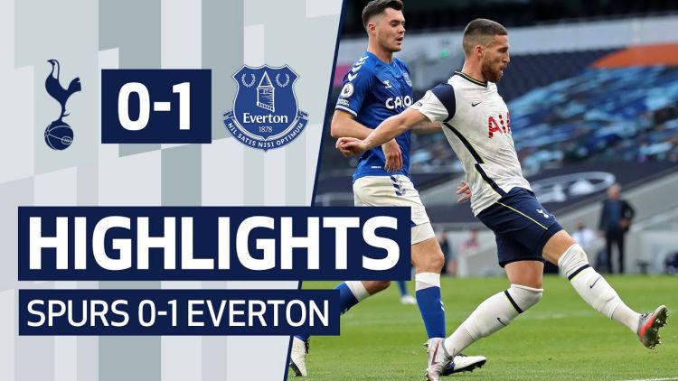Premier League: Tottenham 0 - 1 Everton (2020-2021)