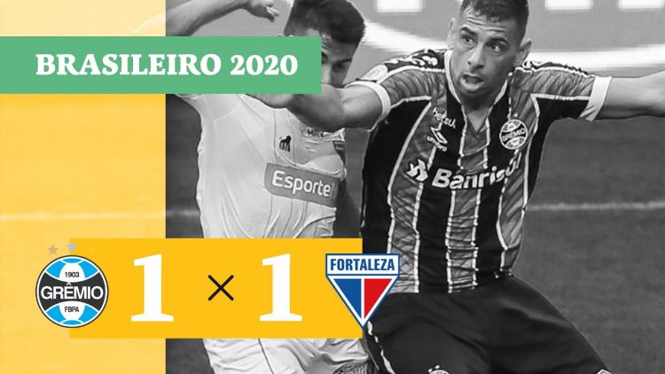 Brasileirão: Grêmio 1 - 1 Fortaleza (2020)