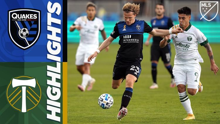 Major League Soccer: San Jose 1 - 1 Portland Timbers (2020)
