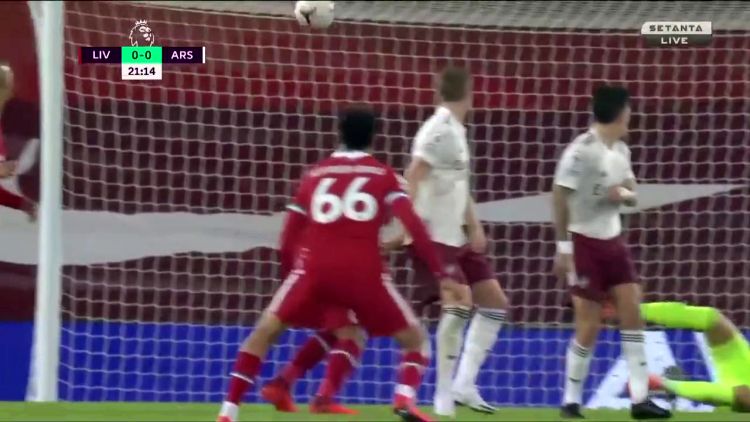 Premier League: Liverpool 3 - 1 Arsenal (2020-2021)