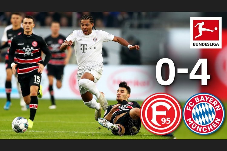 Bundesliga: Fortuna Düsseldorf 0 - 4 Bayern München (2019-2020)