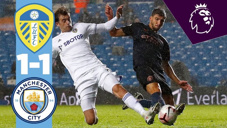 Premier League: Leeds 1 - 1 Man City (2020-2021)