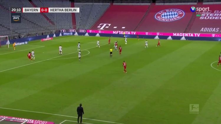 Bundesliga: Bayern München 4 - 3 Hertha Berlin (2020-2021)