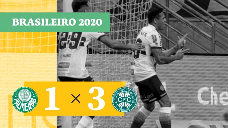 Brasileirão: Palmeiras 1 - 3 Coritiba (2020)