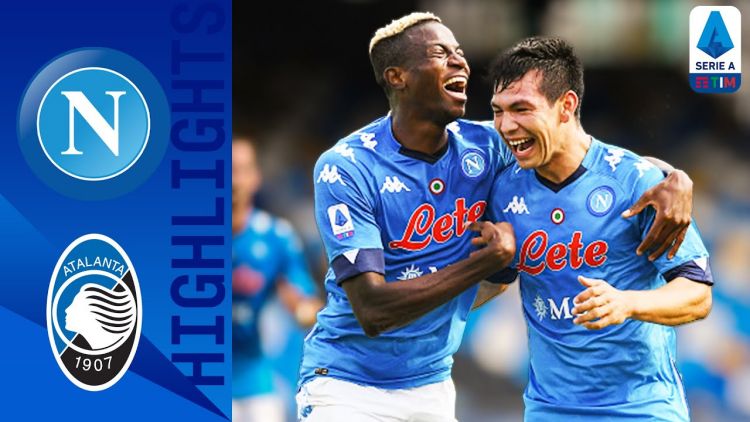 Serie A: Napoli 4 - 1 Atalanta (2020-2021)