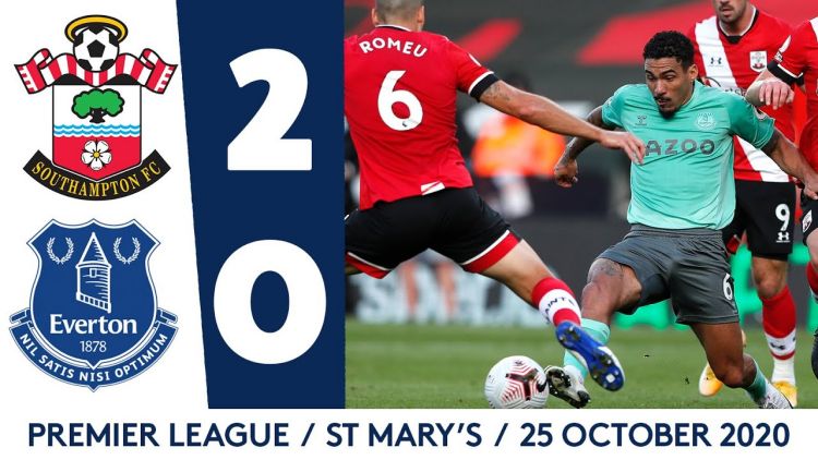 Premier League: Southampton 2 - 0 Everton (2020-2021)
