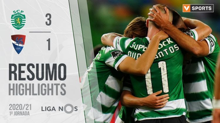 Liga NOS: Sporting 3 - 1 Gil Vicente (2020-2021)