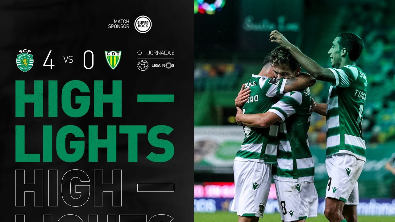 Liga NOS: Sporting 4 - 0 Tondela (2020-2021)
