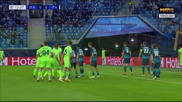 Liga Campeões: Zenit 1 - 1 Lazio (2020-2021)