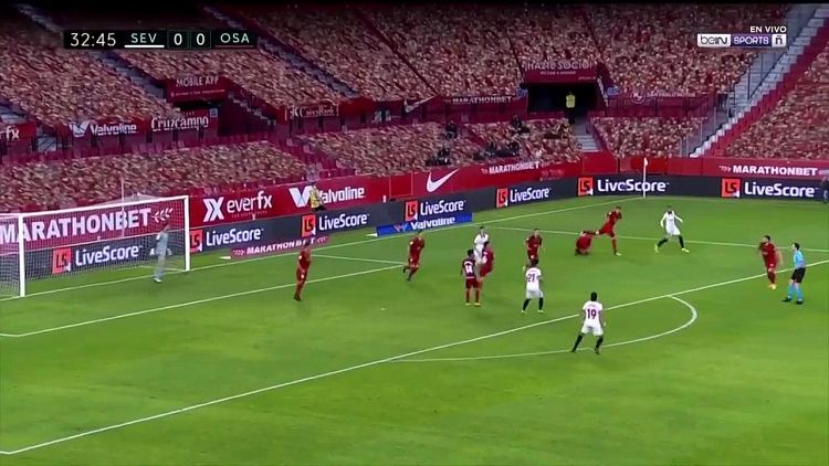 La Liga: Sevilla 1 - 0 Osasuna (2020-2021)