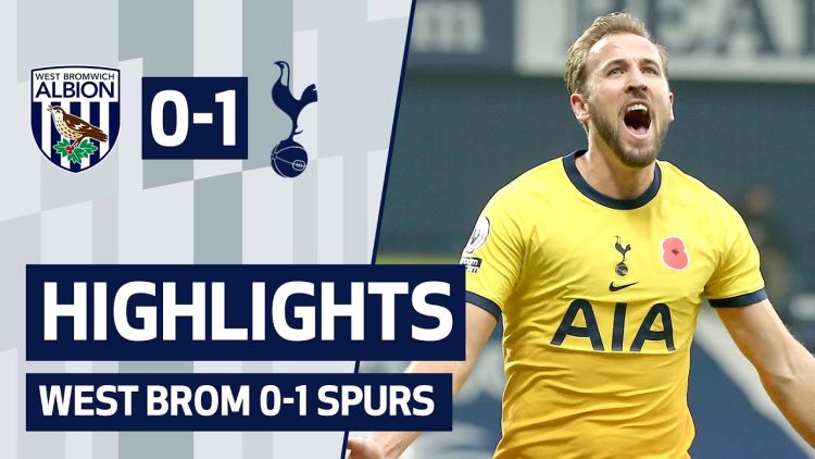 Premier League: WBA 0 - 1 Tottenham (2020-2021)