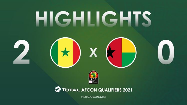 Qualificação CAN: Senegal 2 - 0 Guiné-Bissau (2021)