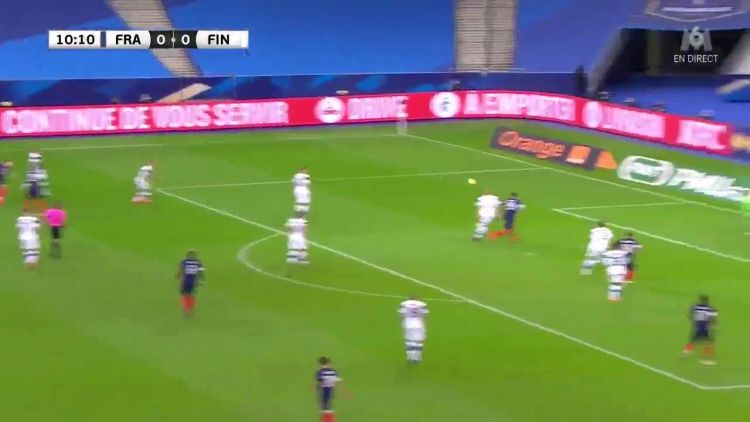 Amigáveis de seleções: França 0 - 2 Finlândia (2020)