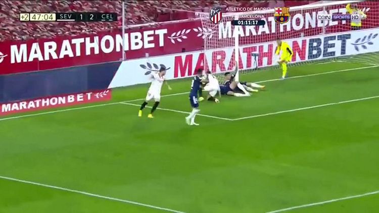 La Liga: Sevilla 4 - 2 Celta de Vigo (2020-2021)