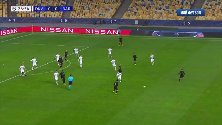 Liga Campeões: Dynamo Kyiv 0 - 4 Barcelona (2020-2021)