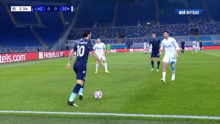 Liga Campeões: Lazio 3 - 1 Zenit (2020-2021)