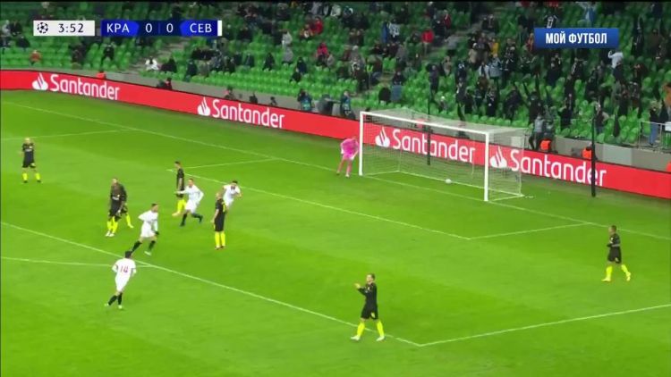 Liga Campeões: FK Krasnodar 1 - 2 Sevilla (2020-2021)