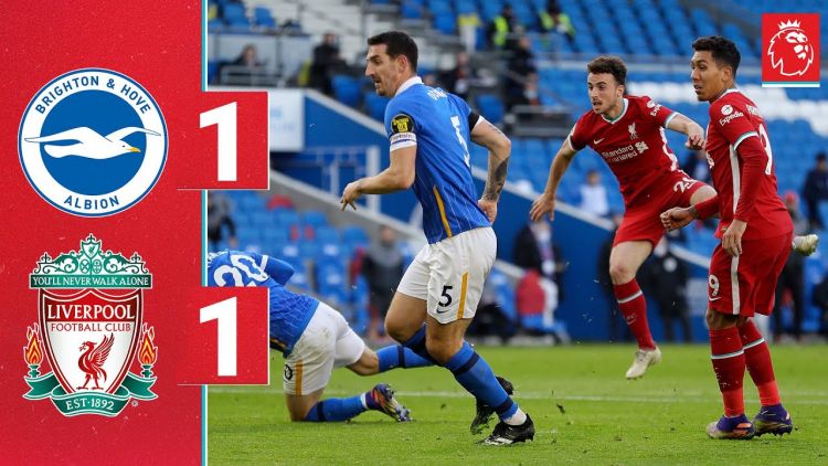 Premier League: Brighton 1 - 1 Liverpool (2020-2021)