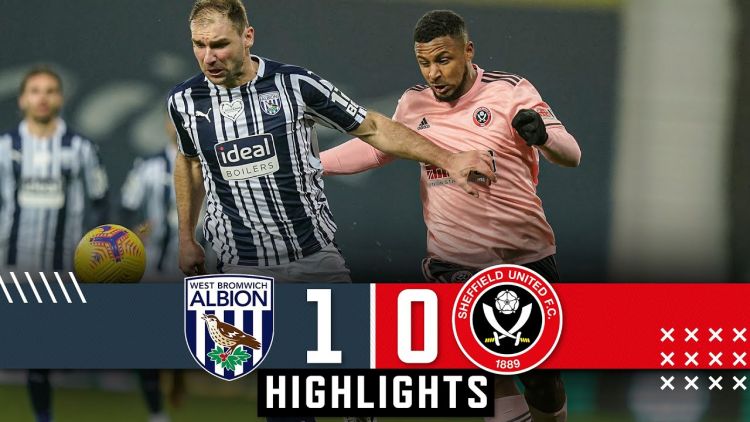 Premier League: WBA 1 - 0 Sheffield Utd (2020-2021)