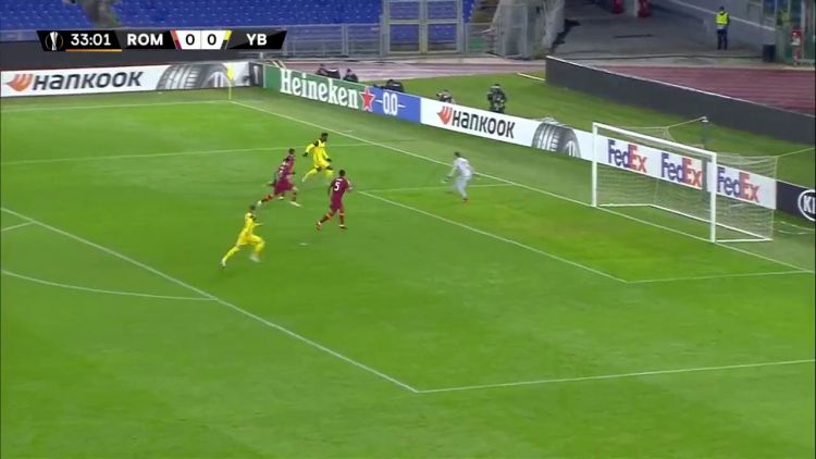 Liga Europa: Roma 3 - 1 Young Boys (2020-2021)