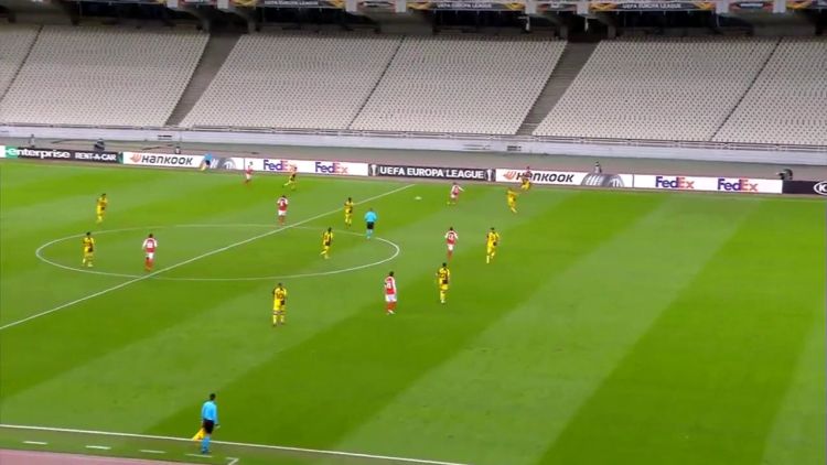 Liga Europa: AEK 2 - 4 Sp. Braga (2020-2021)