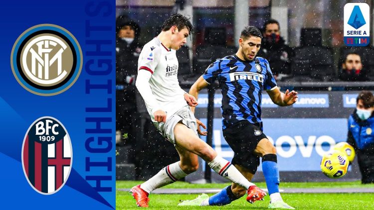 Serie A: Inter 3 - 1 Bologna (2020-2021)
