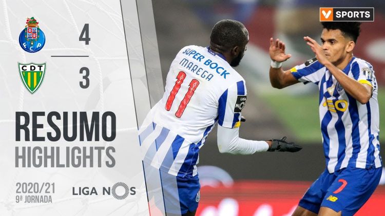 Liga NOS: FC Porto 4 - 3 Tondela (2020-2021)