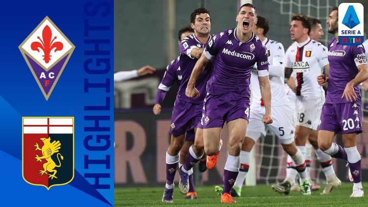 Serie A: Fiorentina 1 - 1 Genoa (2020-2021)