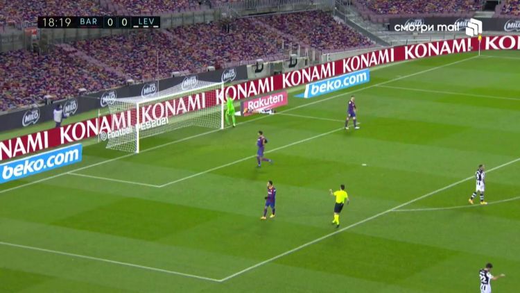 La Liga: Barcelona 1 - 0 Levante (2020-2021)