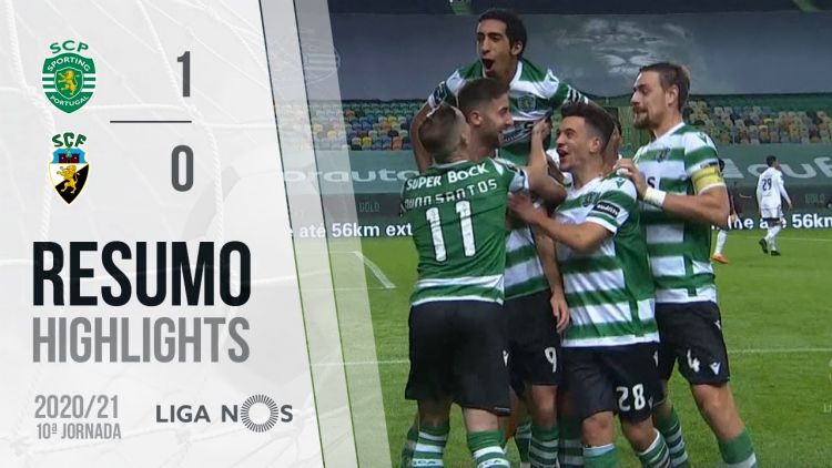 Liga NOS: Sporting 1 - 0 Farense (2020-2021)
