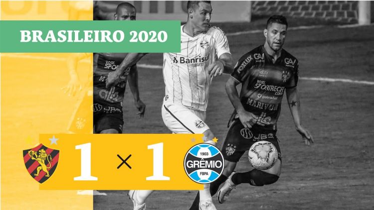Brasileirão: Sport 1 - 1 Grêmio (2020)