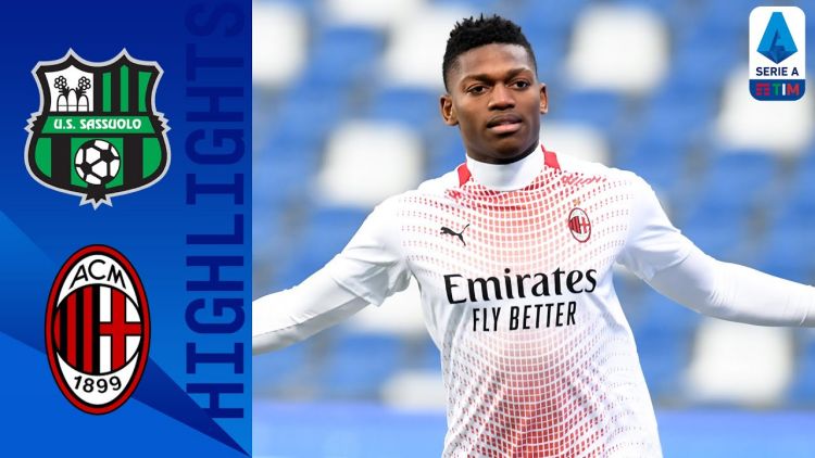 Serie A: Sassuolo 1 - 2 Milan (2020-2021)