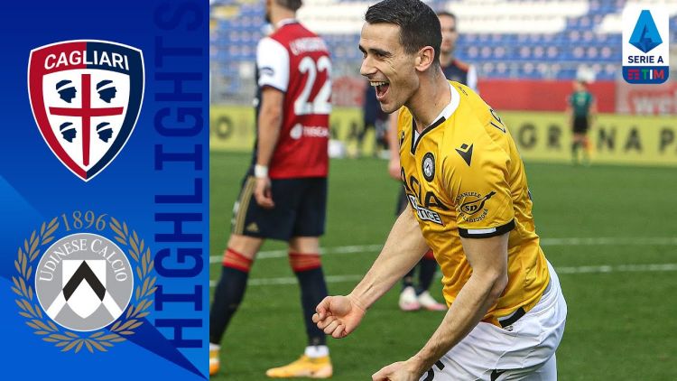 Serie A: Cagliari 1 - 1 Udinese (2020-2021)