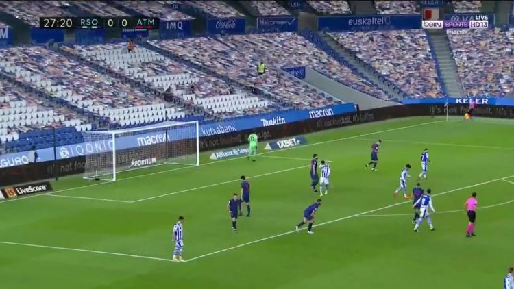 La Liga: Real Sociedad 0 - 2 Atlético Madrid (2020-2021)