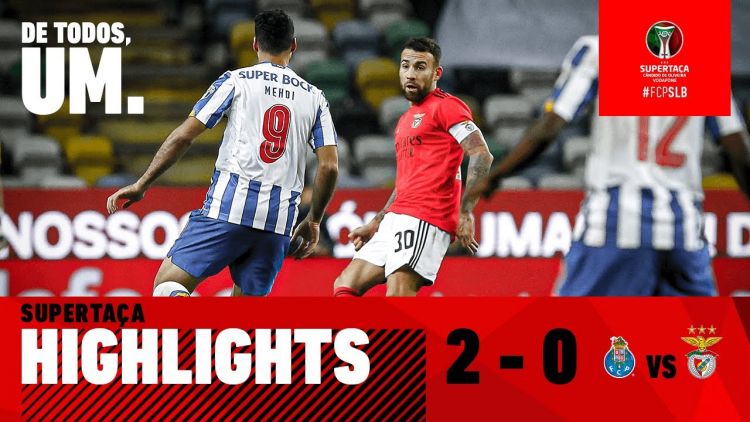 Supertaça Cândido de Oliveira: FC Porto 2 - 0 Benfica (2020)