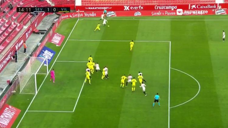 La Liga: Sevilla 2 - 0 Villarreal (2020-2021)