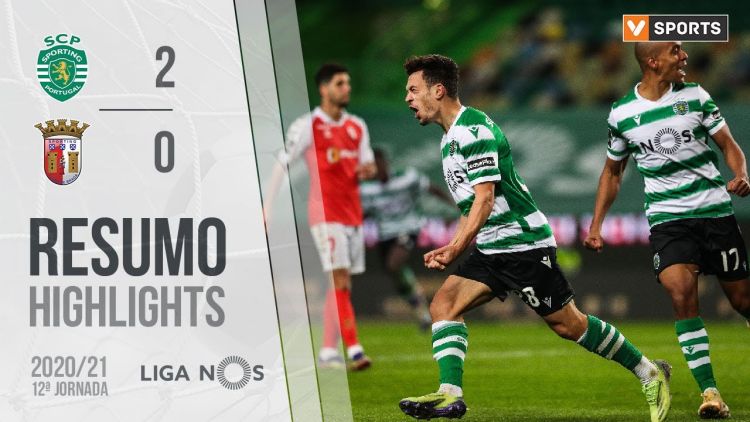 Liga NOS: Sporting 2 - 0 Sp. Braga (2020-2021)