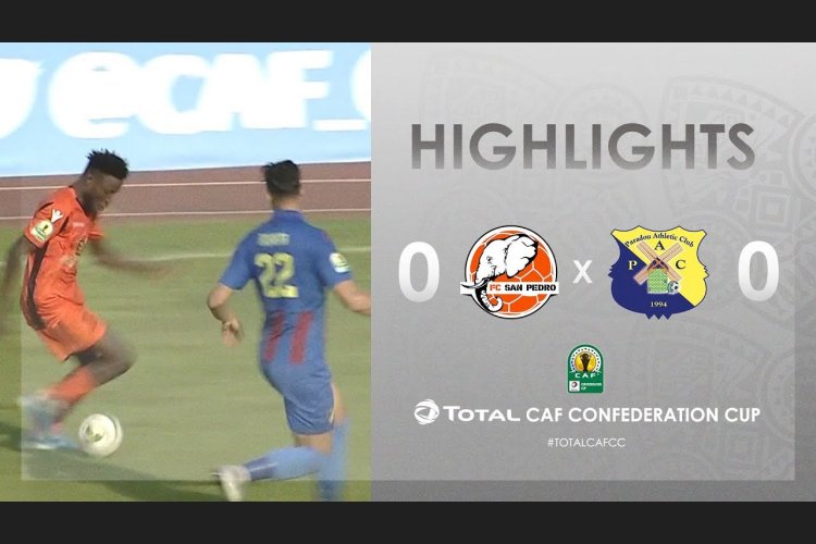 CAF Confederation Cup: San-Pédro 0 - 0 Paradou AC (2019-2020)
