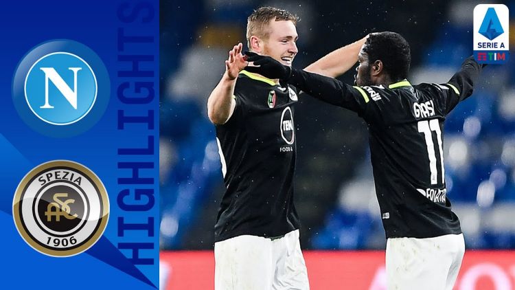 Serie A: Napoli 1 - 2 Spezia (2020-2021)